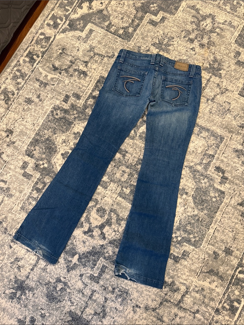 Frankie B Blue Bootcut Jeans
